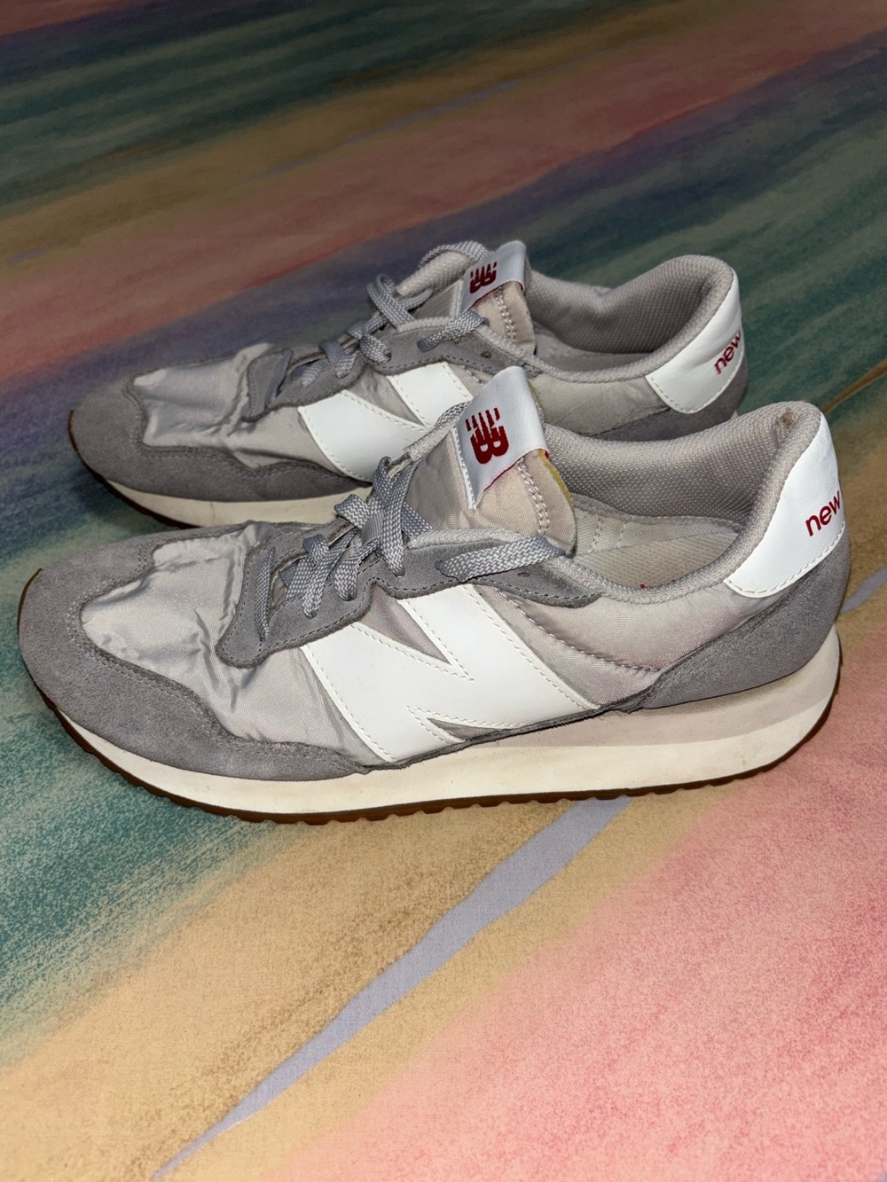 New Balance 237v1 Sneakers Gray Retro Casual Mens 8.5 / women’s 10 Comfort Shoe